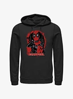 Marvel Deadpool Painted Merc Hoodie