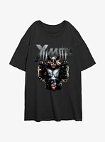 Wolverine Adamantium Rage Girls Oversized T-Shirt