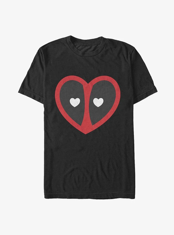 Marvel Deadpool Heart Eyes T-Shirt