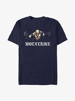 Wolverine Punch With Blades T-Shirt