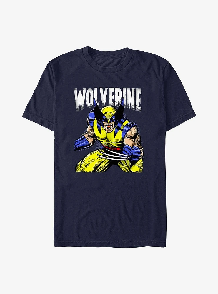 Wolverine Rage On T-Shirt