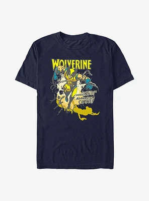 Wolverine Adamantium Time T-Shirt