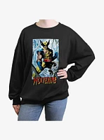 Wolverine Discipline 22 From Then Til Now Trading Card Girls Oversized Sweatshirt