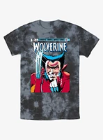 Wolverine 1st Issue Comic Cover Tie-Dye T-Shirt