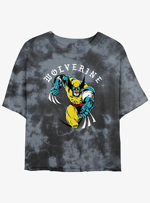 Wolverine Homeslice Girls Tie-Dye Crop T-Shirt