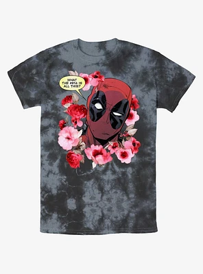 Marvel Deadpool What Is This Tie-Dye T-Shirt