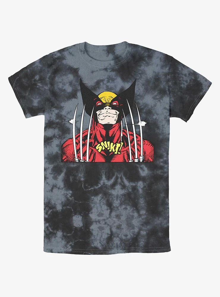 Wolverine Bring The Claws Tie-Dye T-Shirt