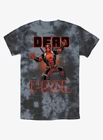 Marvel Deadpool Jazz Hands Merc Tie-Dye T-Shirt