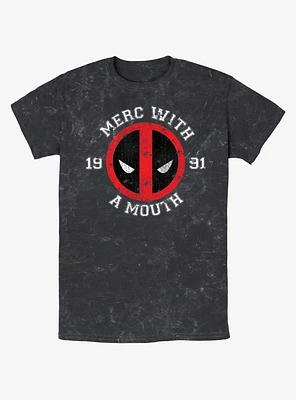 Marvel Deadpool Merc With A Mouth Mineral Wash T-Shirt