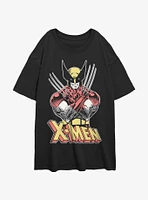 Wolverine Vintage Womens Oversized T-Shirt