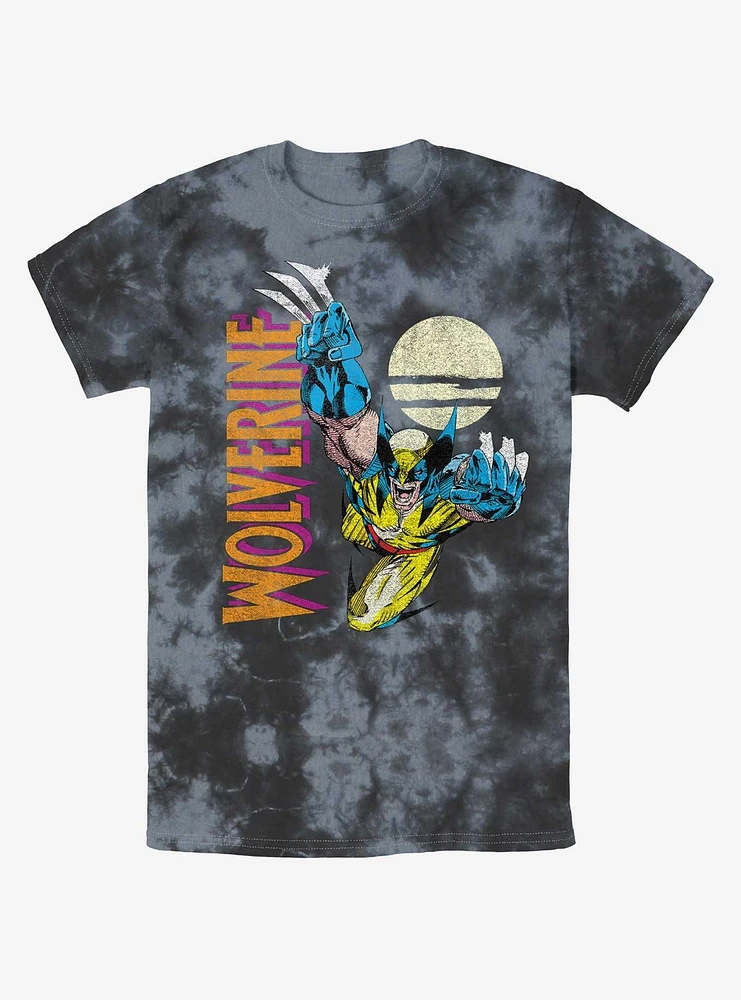 Wolverine Pounce At Night Tie-Dye T-Shirt