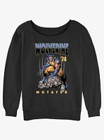 Wolverine Mutated Girls Slouchy Sweatshirt