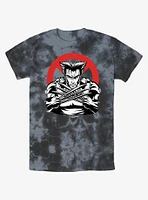 Wolverine Mutated X Logo Tie-Dye T-Shirt