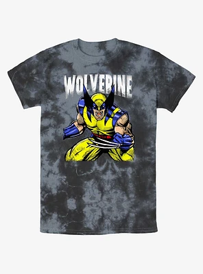 Wolverine Rage On Tie-Dye T-Shirt
