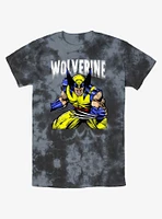 Wolverine Rage On Tie-Dye T-Shirt