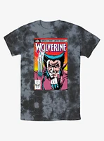 Wolverine Comic Cover Tie-Dye T-Shirt