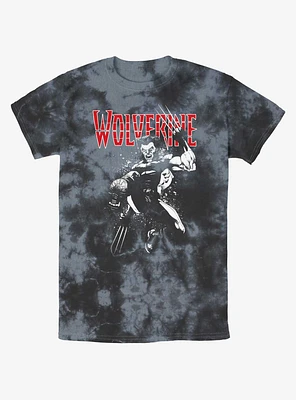 Wolverine Jump Tour Tie-Dye T-Shirt