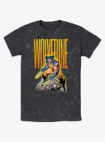 Wolverine Skull Pile Mineral Wash T-Shirt