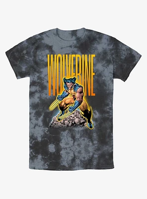 Wolverine Skull Pile Tie-Dye T-Shirt