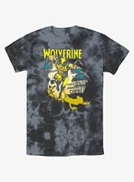 Wolverine Adamantium Time Tie-Dye T-Shirt