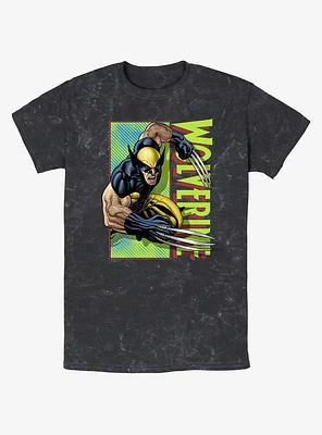 Wolverine Attack Panel Mineral Wash T-Shirt
