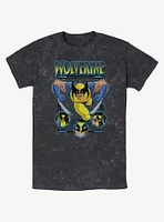 Wolverine Animated Attack Mineral Wash T-Shirt