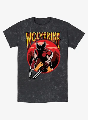 Wolverine Pixel Mineral Wash T-Shirt