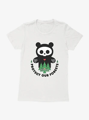 Skelanimals ChungKee Protect Our Forests Womens T-Shirt