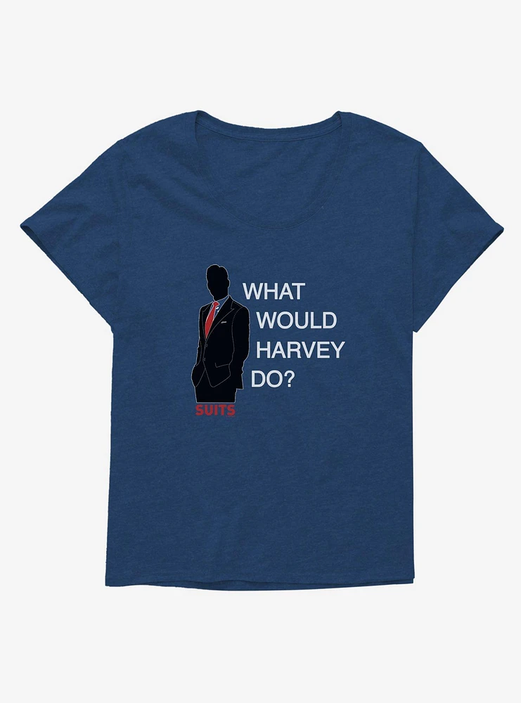 Suits What Would Harvey Do? Girls T-Shirt Plus