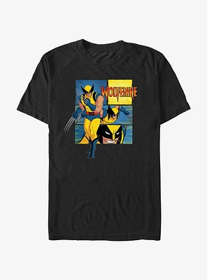 Marvel X-Men '97 Wolverine Poses T-Shirt