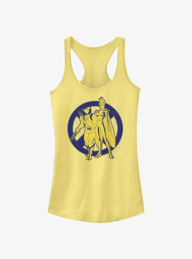 Marvel X-Men '97 Wolverine And Storm Team Girls Tank