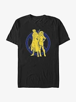 Marvel X-Men '97 Gambit And Rogue Team T-Shirt