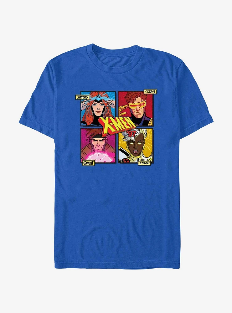 Marvel X-Men '97 Jean Cyclops Cambit Storm T-Shirt