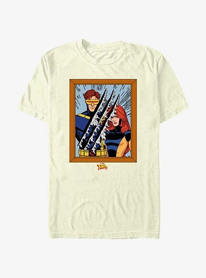 Marvel X-Men '97 Cyclops And Jean Portrait T-Shirt