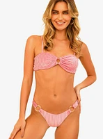 Dippin' Daisy's Corsica Bandeau Swim Top Pink Aura