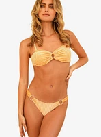 Dippin' Daisy's Corsica Bandeau Swim Top Golden Hour