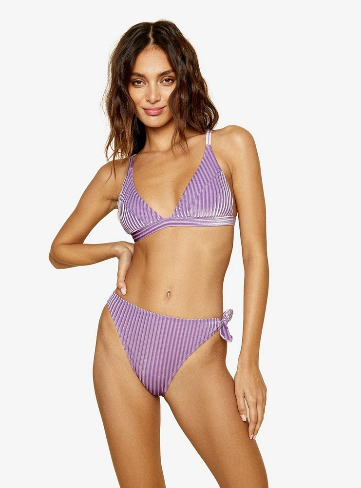 Dippin' Daisy's Astro High Cut Swim Bottom Ultraviolet