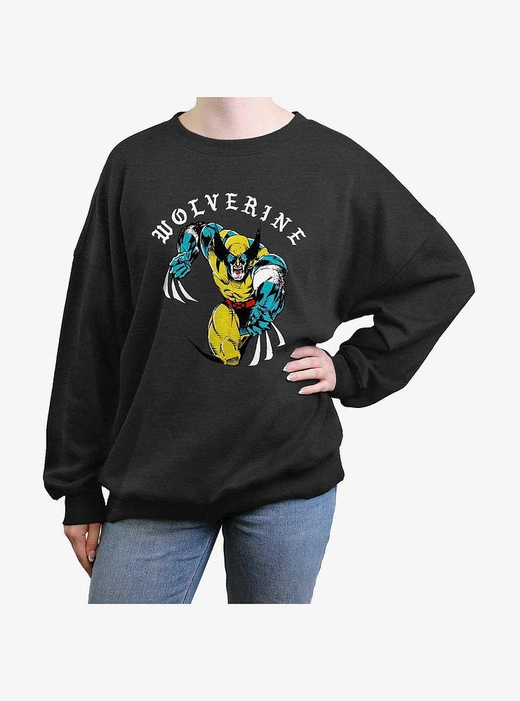 Wolverine Homeslice Girls Oversized Sweatshirt