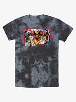 Wolverine Super Hero Tie-Dye T-Shirt