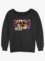 Wolverine Super Hero Womens Slouchy Sweatshirt