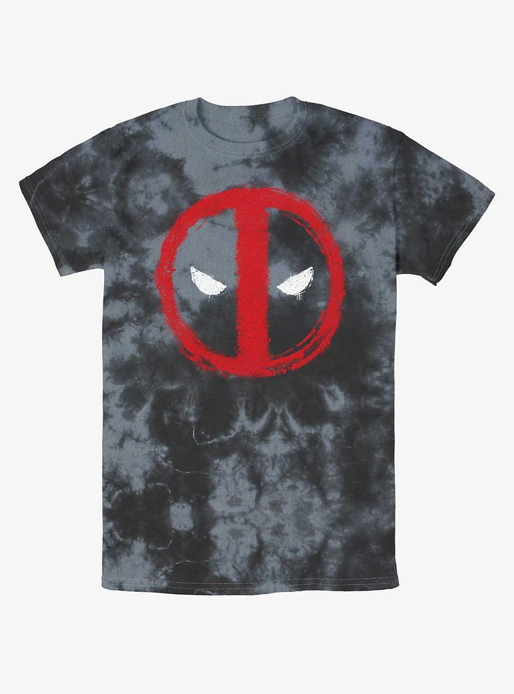 Marvel Deadpool Chalk Evil Eye Tie-Dye T-Shirt