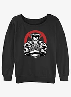 Wolverine Mutated X Logo Womens Slouchy Sweatshirt