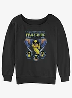 Wolverine Animated Attack Womens Slouchy Sweatshirt