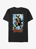 Wolverine Discipline 22 From Then Til Now Trading Card T-Shirt