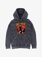 Wolverine Pixel Mineral Wash Hoodie