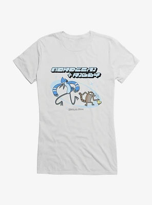 Regular Show Mordecai And Rigby Girls T-Shirt