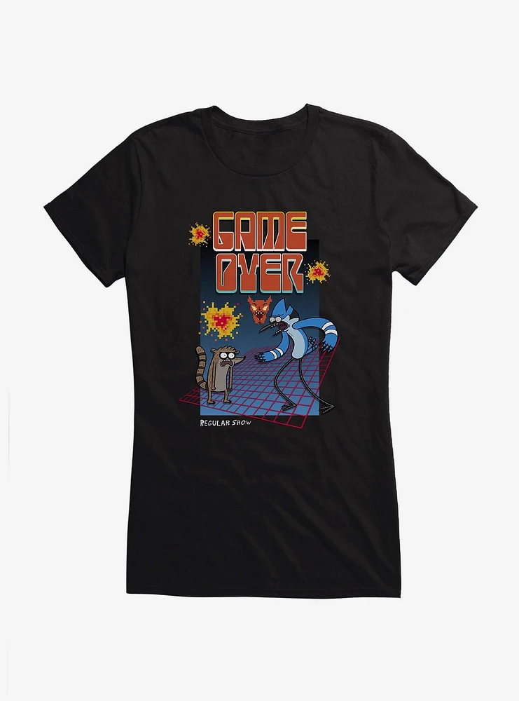 Regular Show Game Over Girls T-Shirt