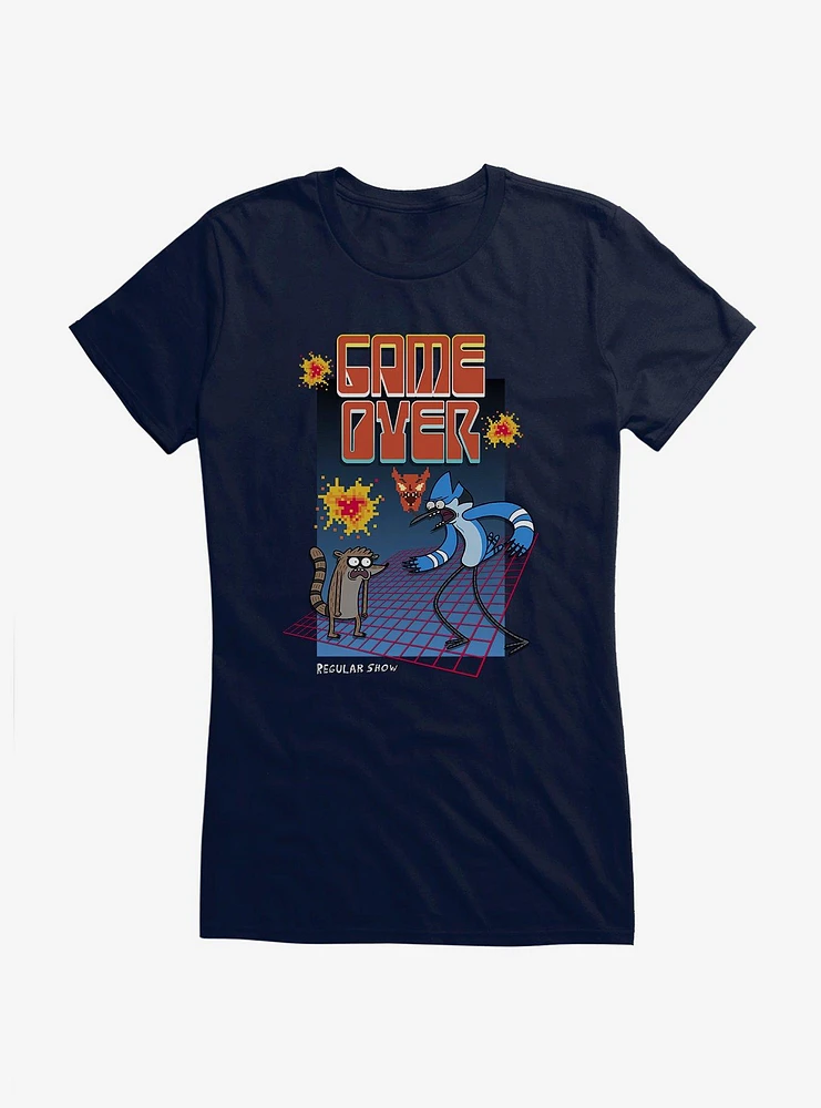 Regular Show Game Over Girls T-Shirt