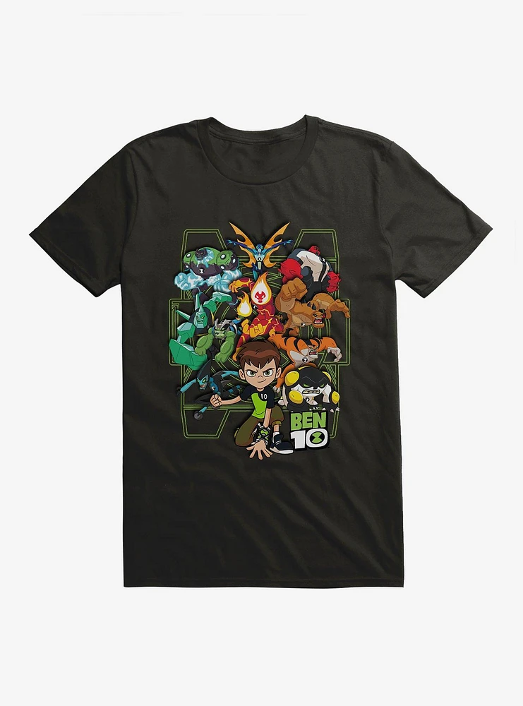 Ben 10 Ready To Go Group T-Shirt