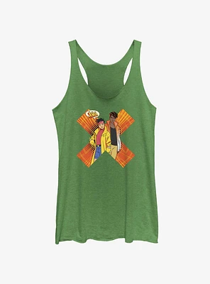 Marvel X-Men '97 Jubilee And Sunspot Womens Tank Top